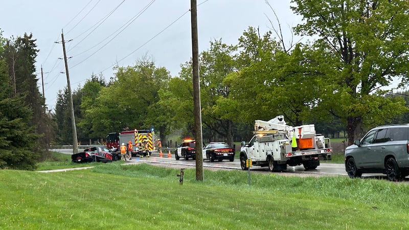 Police respond to multiple crashes in Springwater, two hospitalized
