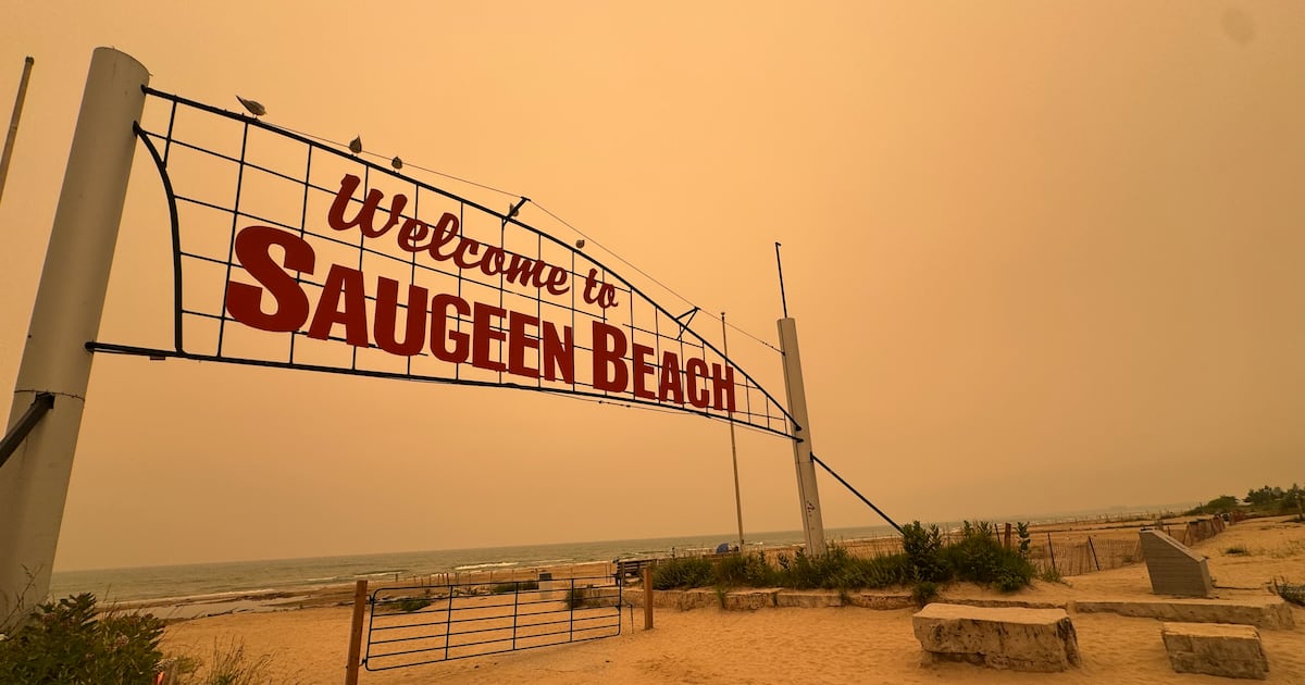 Wildfire smoke impacting air quality in southern Ontario