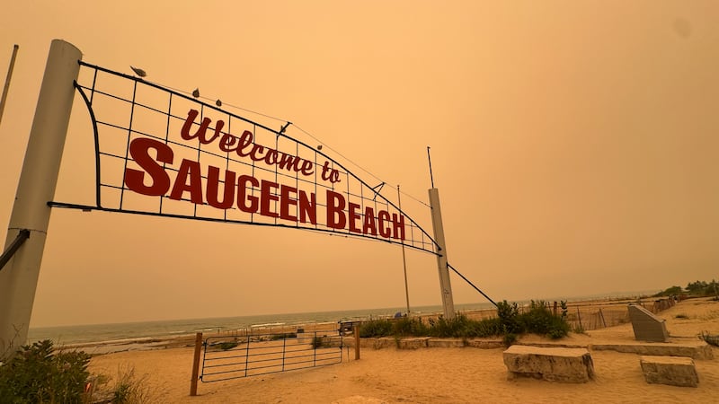 Smoky skies in southern Ontario
