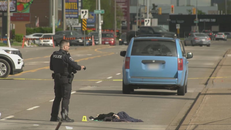 Pedestrian killed after being struck by vehicle, Howard Avenue reopened