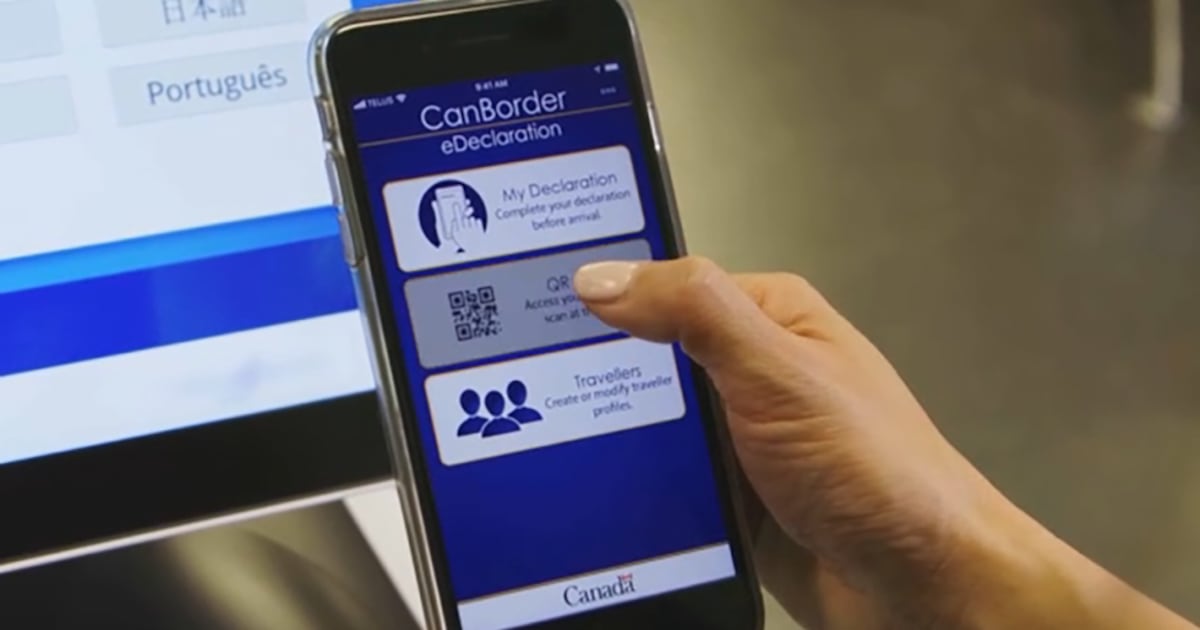 Can Border App New app to speed up airport customs