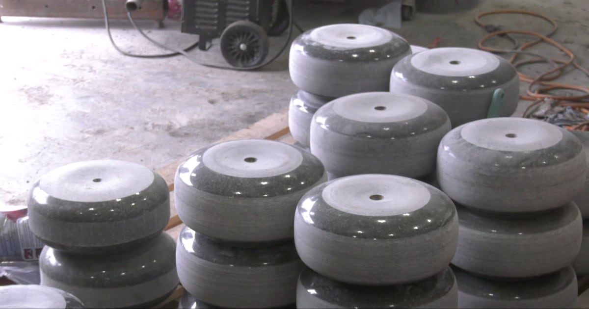 Hurry hard! Former Brier winner Darren Moulding takes a new turn on curling -- manufacturing rocks