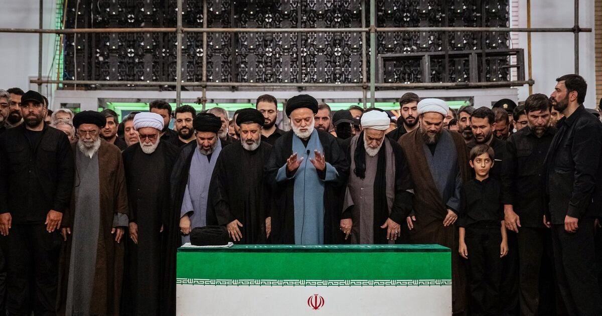 Iran’s supreme leader pledges revenge for slain father and predecessor