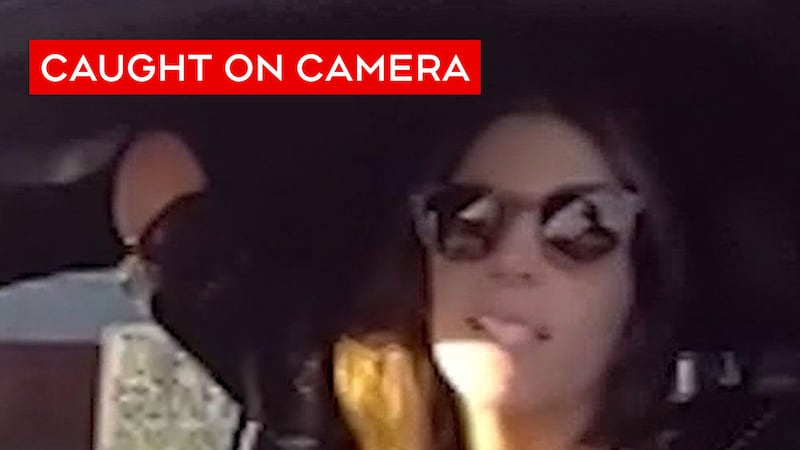 One-handed driver’s awkward interaction with officer who accused her of being on phone goes viral