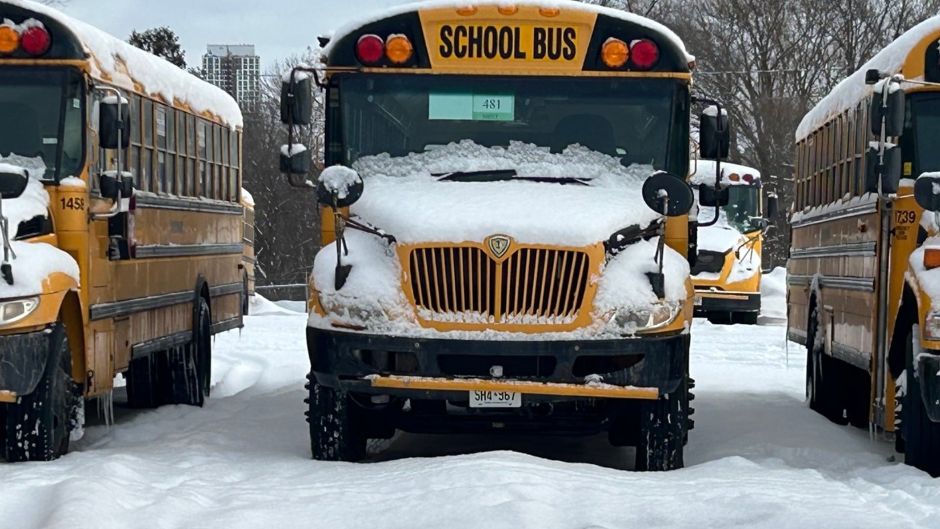 School bus cancellations across Simcoe County