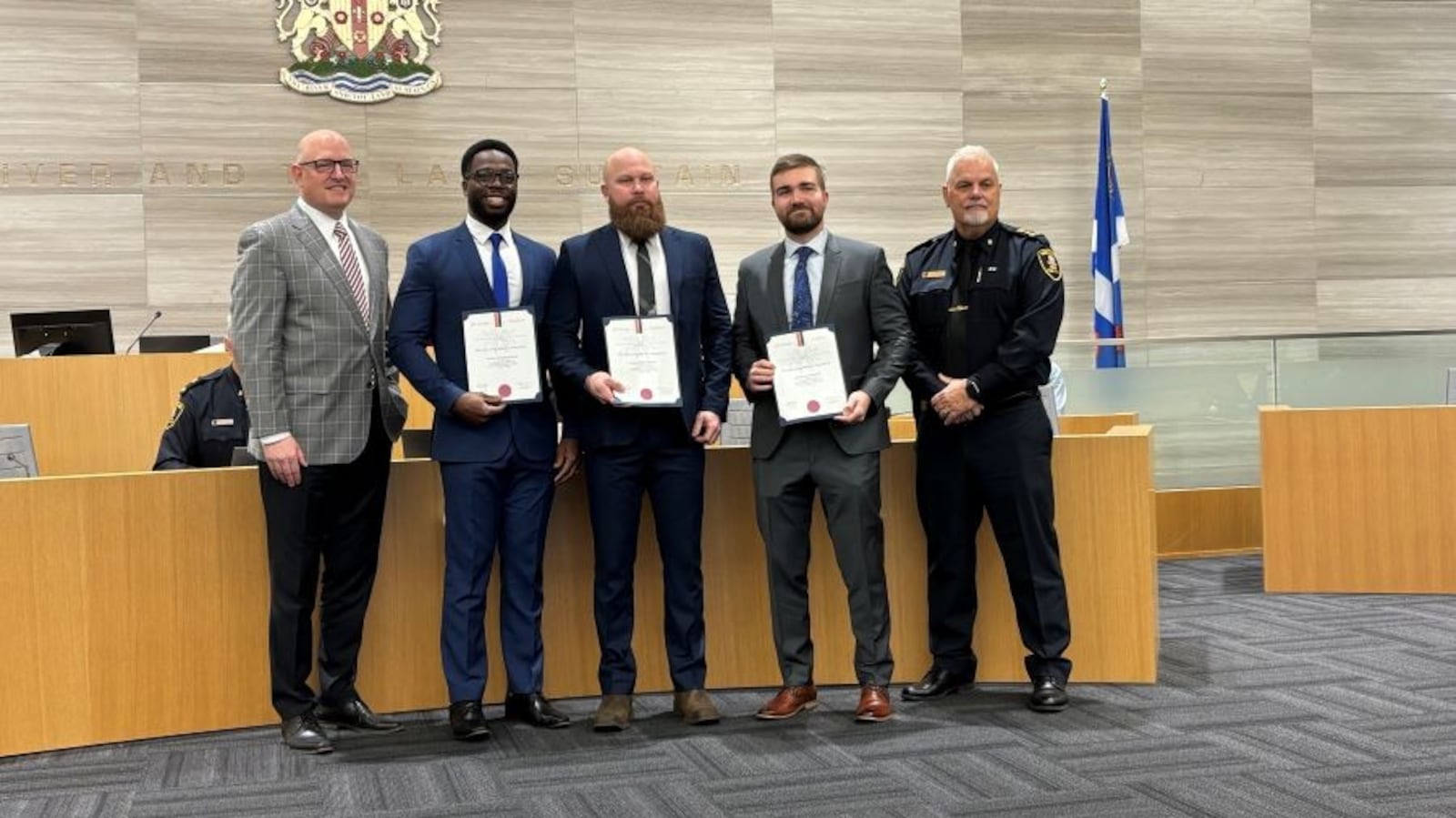 Kent Rice Four Windsor Police officers recognized for daring Detroit River rescue ...