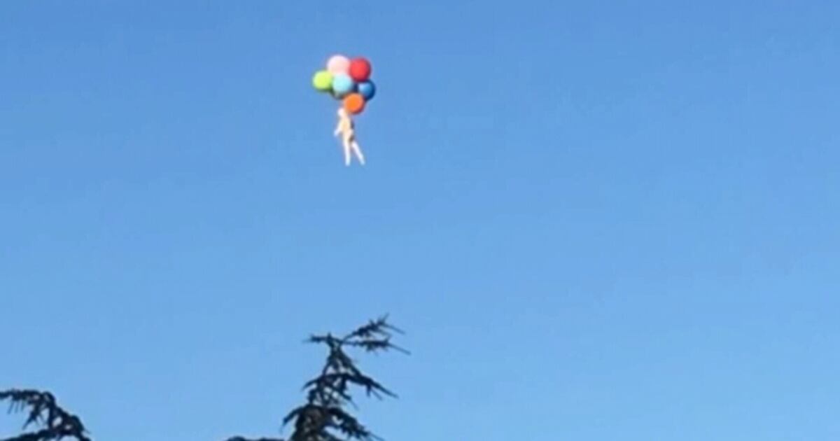 Blow-up doll stunt over Vancouver Harbour extremely dangerous: pilot Blow-up doll stunt over Vancouver Harbour extremely dangerous: pilot