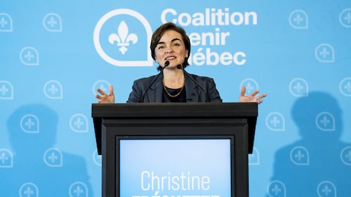 CAQ changes its name to bring Christine Frechette forward