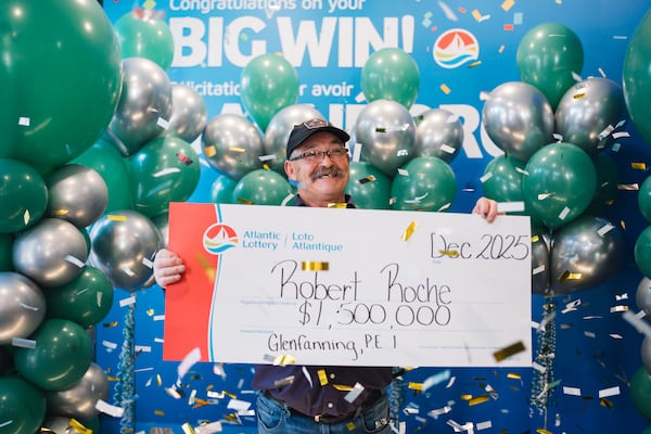 Glenfanning, P.E.I., man wins $1.5M lottery after helping a family member