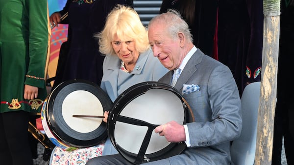 King Charles III bangs drum for Irish music, eyes hip-hop lesson