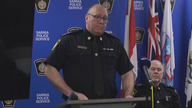 Sarnia police chief suspended as board launches harassment investigation