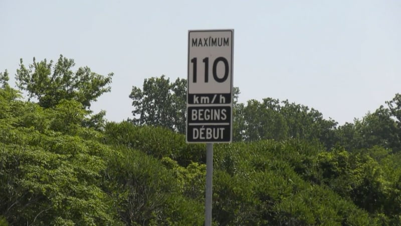 Increased speed limit takes effect between Windsor and Toronto