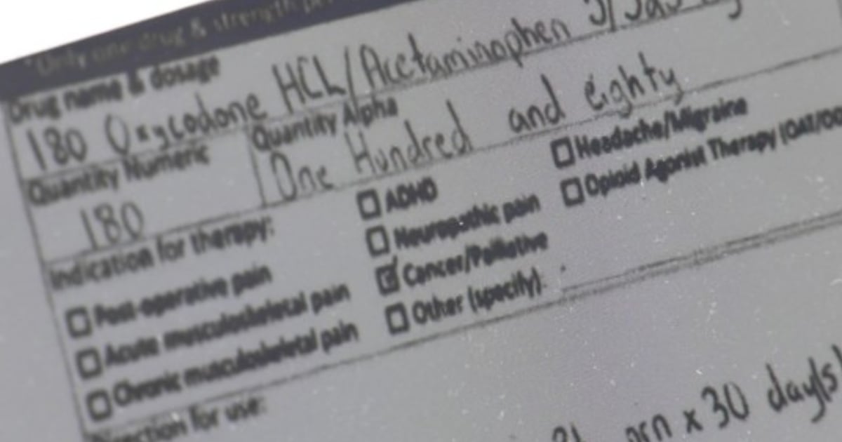 Prescription forgery attempts climb across Alberta
