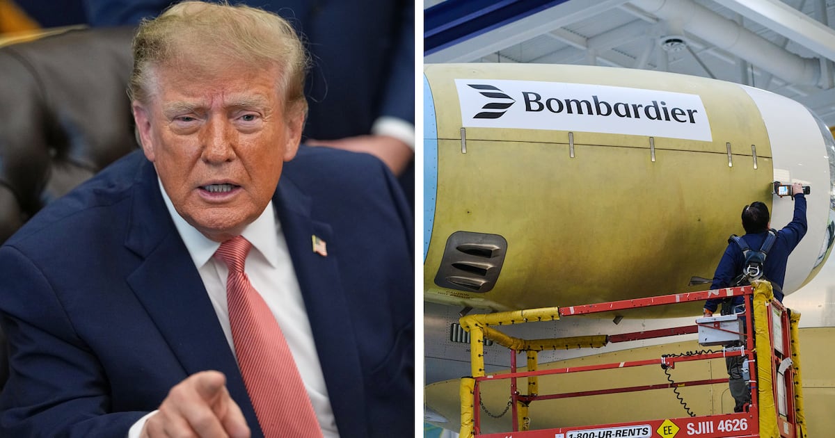 ‘We’re going to take care of Bombardier’: Trump backs down on threat ...