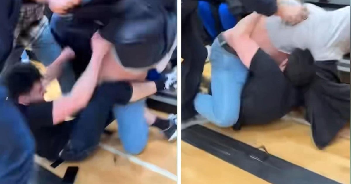 Spectating Fight WATCH: On-court fights lead to warnings for fans, parents