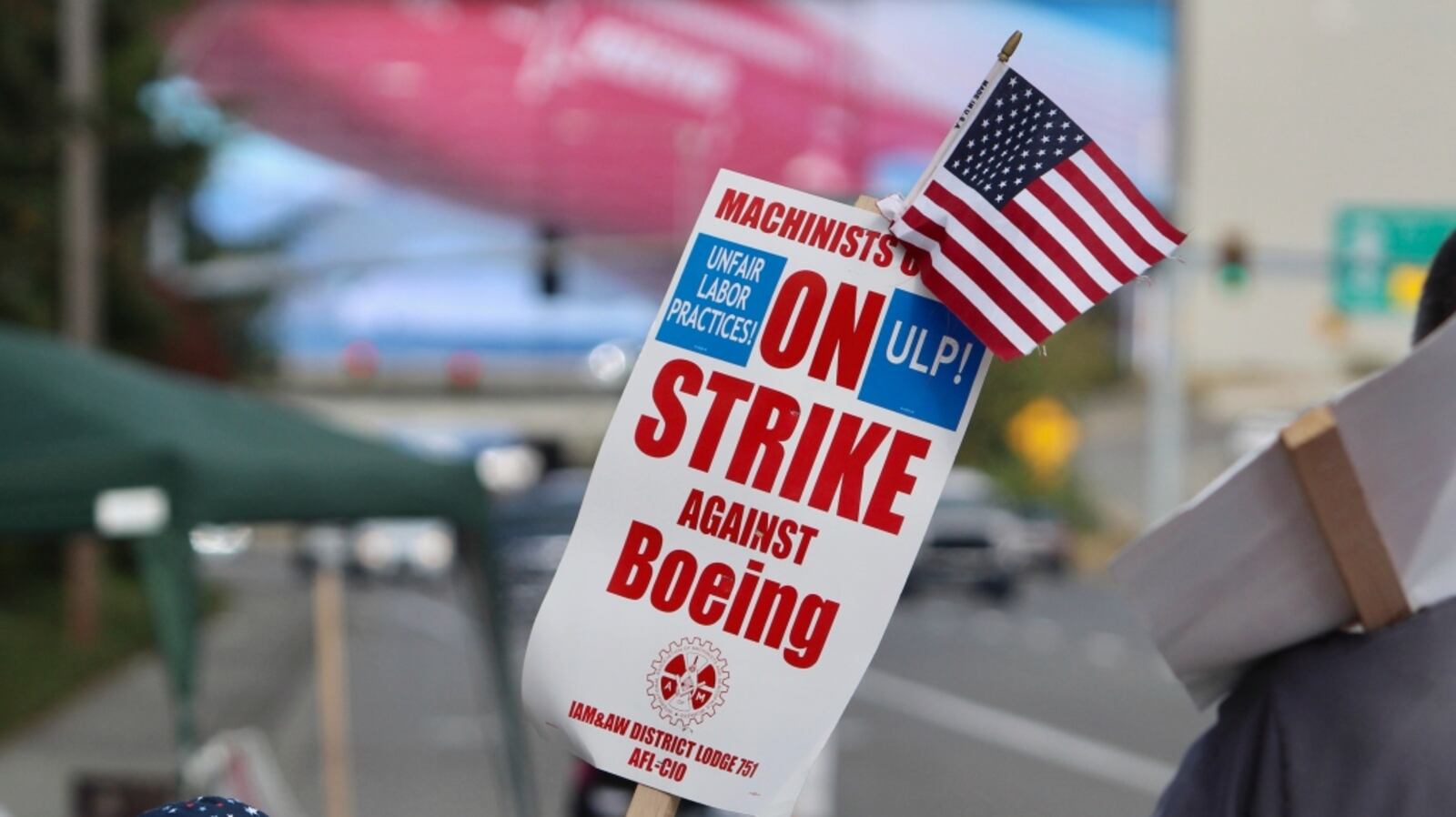 A strike by Boeing factory workers shows no signs of ending after its ...