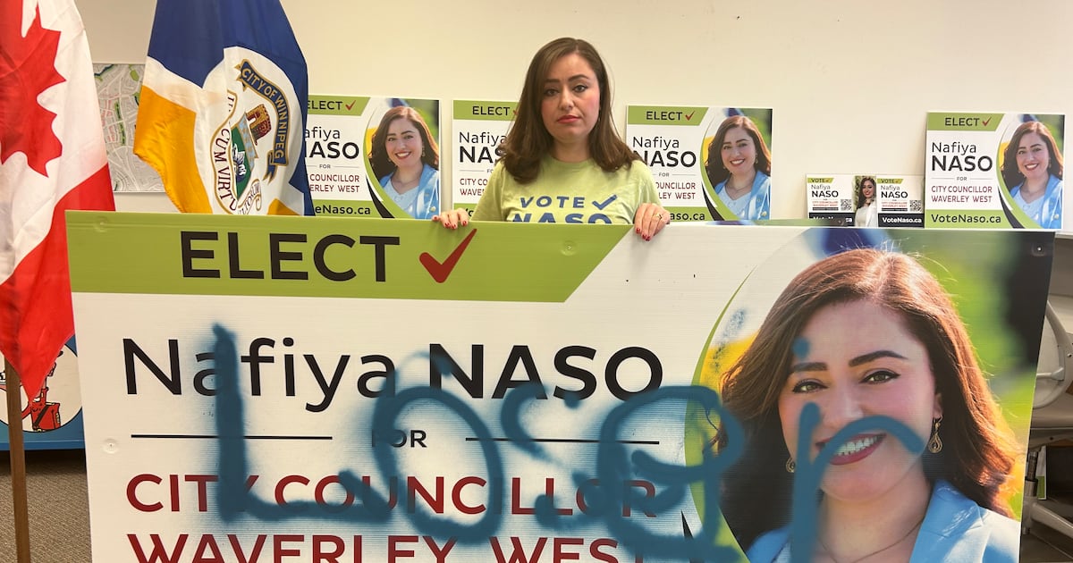 ‘It is very unfortunate’: Winnipeg candidate says election signs ...