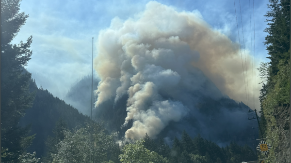 Sailor Bar wildfire burns north of Yale, B.C., prompts evacuation alerts