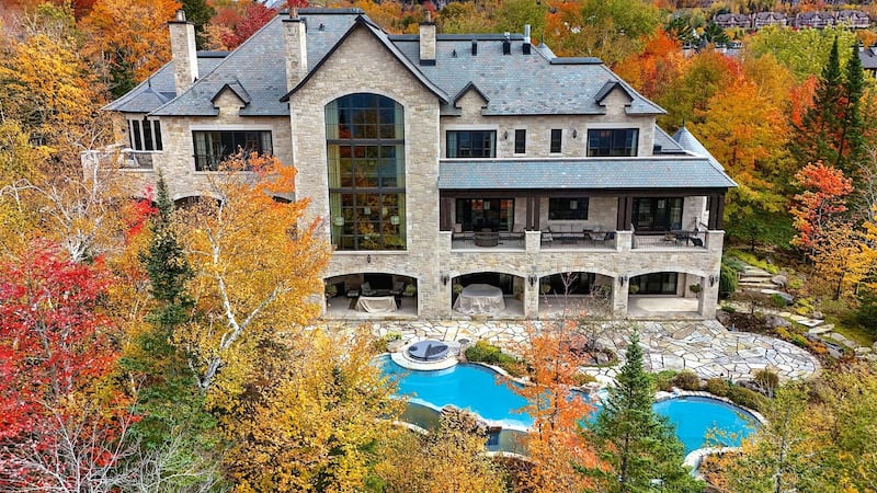 This $19.8M luxury home in Lake Tremblant was designed by an architect with celebrity clients