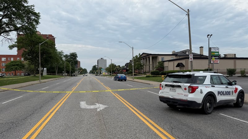 Woman in life-threatening condition after being struck on Ouellette Avenue in Windsor