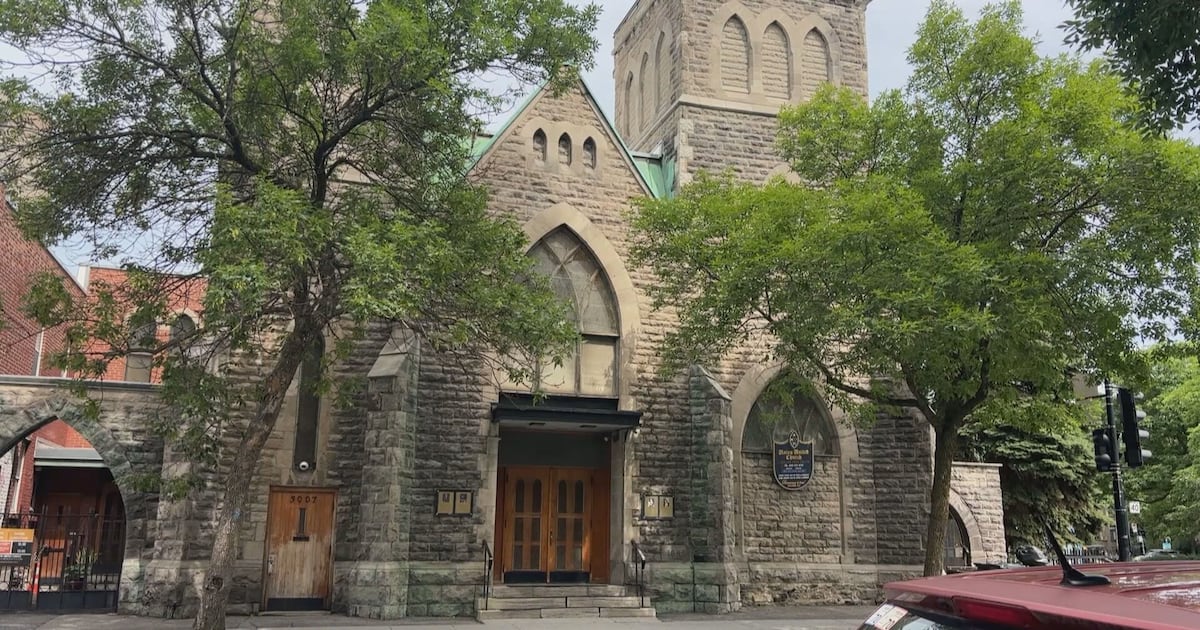 Historic Montreal church floods after intense rain