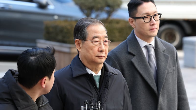 South Korean court reduces prison sentence for ex-prime minister in martial law case