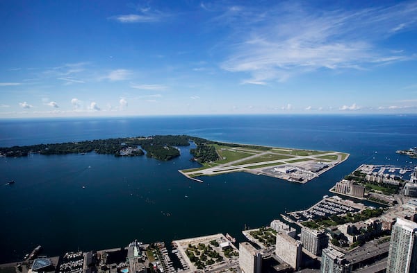 Extended runway land at Billy Bishop could be more than two kilometres long