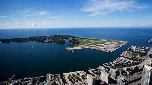 Extended runway land at Billy Bishop could be more than two kilometres long