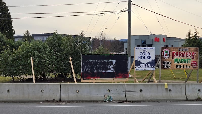 Nanaimo RCMP investigating vandalism of Iranian community’s roadside signs