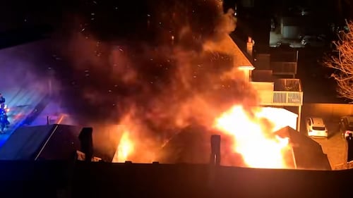 Central London fire