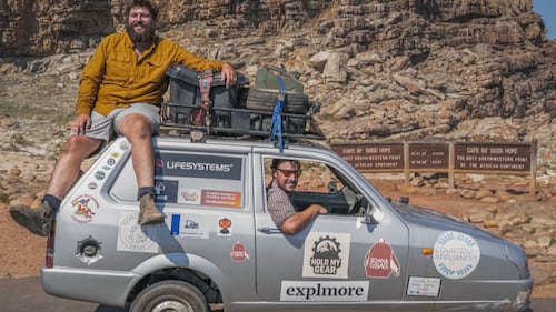 2 men break 1 world record in 3-wheeled car named Sheila