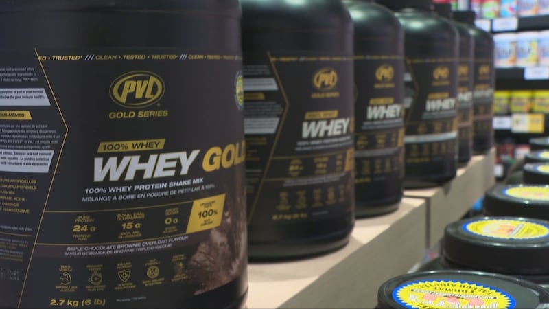 Canadian protein powder manufacturers caught in tariff squeeze, retailer says