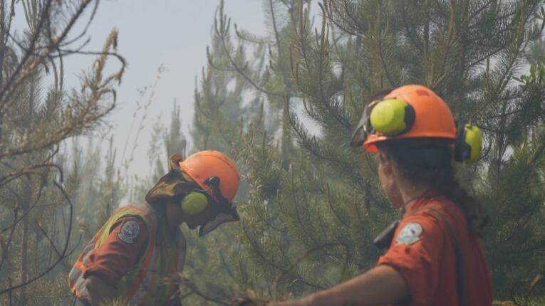 Out Control Fire Vancouver Island wildfire burning out of control