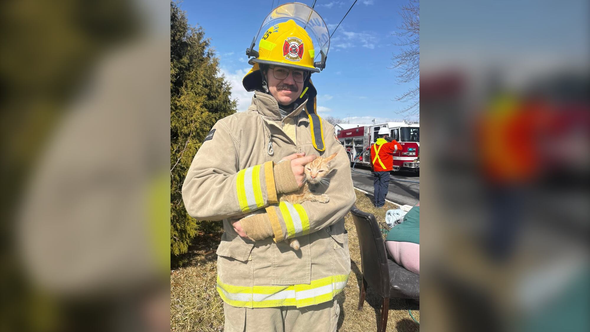 Firefighters rescue cats in house fire – CTVNews