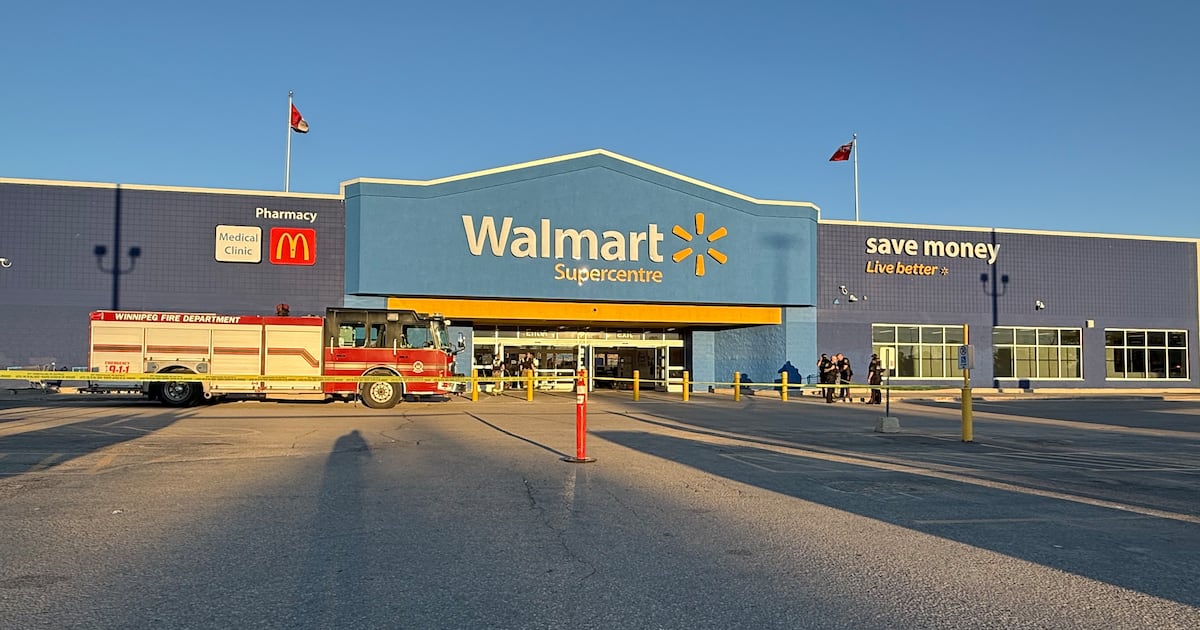 Man charged with arson following Winnipeg Walmart fire