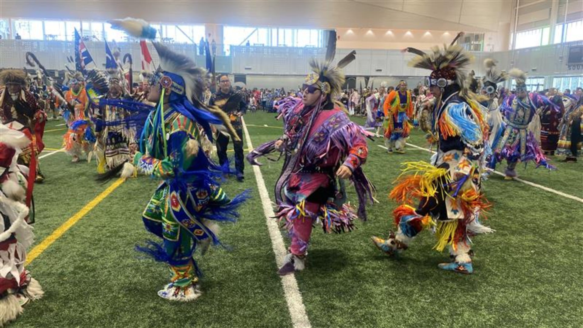 Ben Calf Robe Traditional Powwow honours mothers