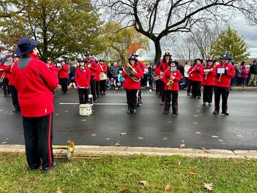 Remembrance Day ceremony in Fredericton, N.B. on Tuesday, Nov. 11, 2025. (CTV Atlantic/ Laura Brown)