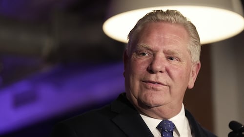 Doug Ford says he won’t attack other bids in his push for Toronto as defence bank HQ