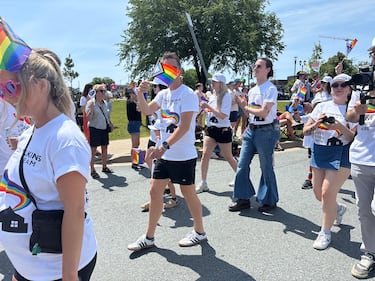 The 2026 Halifax Pride Parade drew thousands of visitors. (CTV/Jesse Thomas)