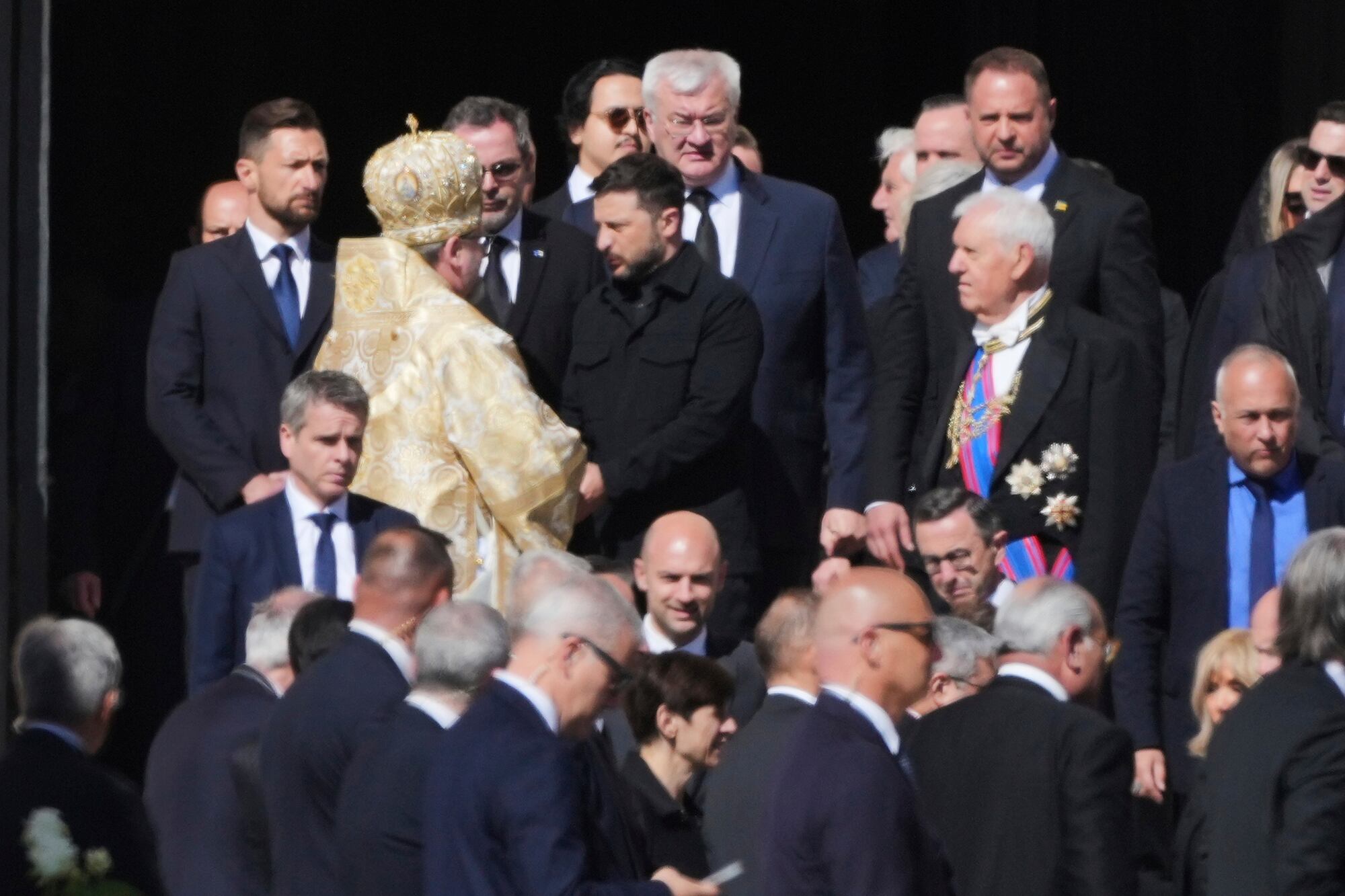 Mourners from around the world gather for the funeral of Pope Francis