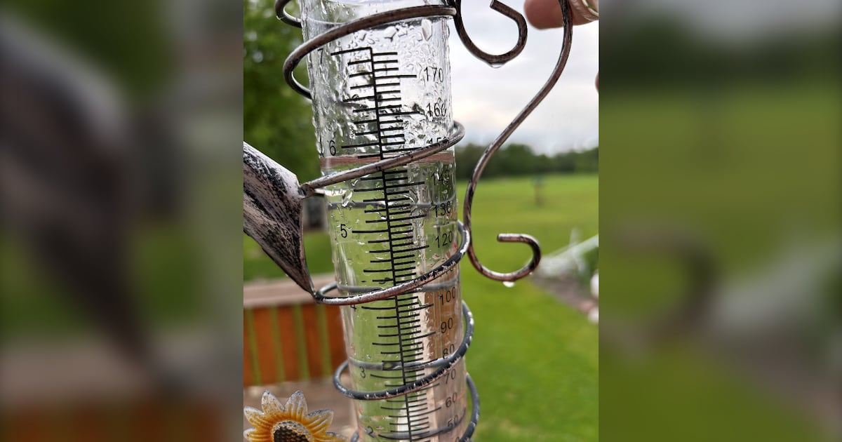 Which Manitoba community had its wettest June on record?