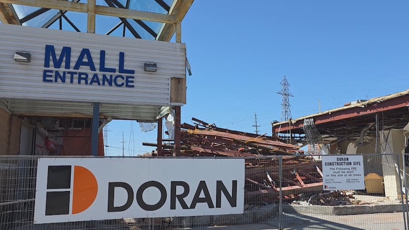 Westgate Shopping Centre demolition underway