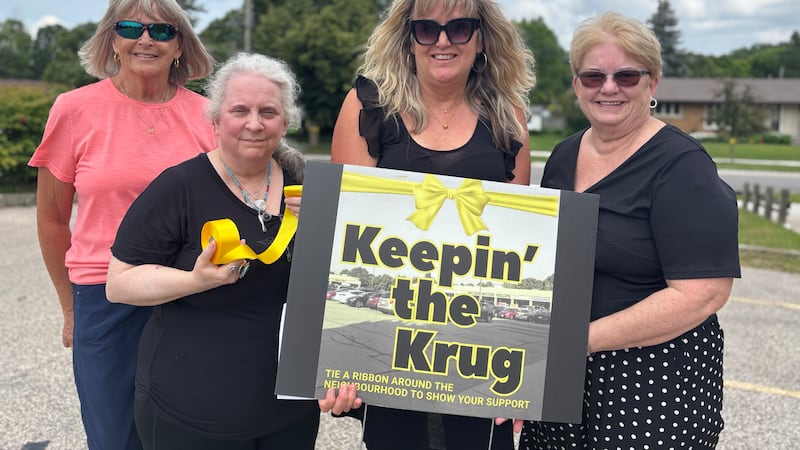 Kitchener residents rally against redevelopment project in Rosemount neighborhood
