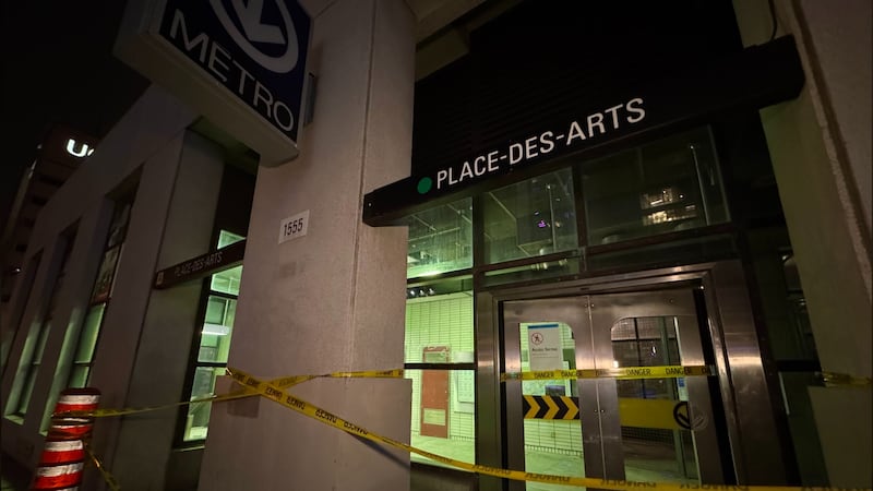 Two people pepper sprayed at Place-des-Arts metro station