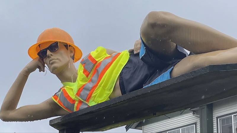 B.C. man travels 3 hours to rescue stolen yard mannequin