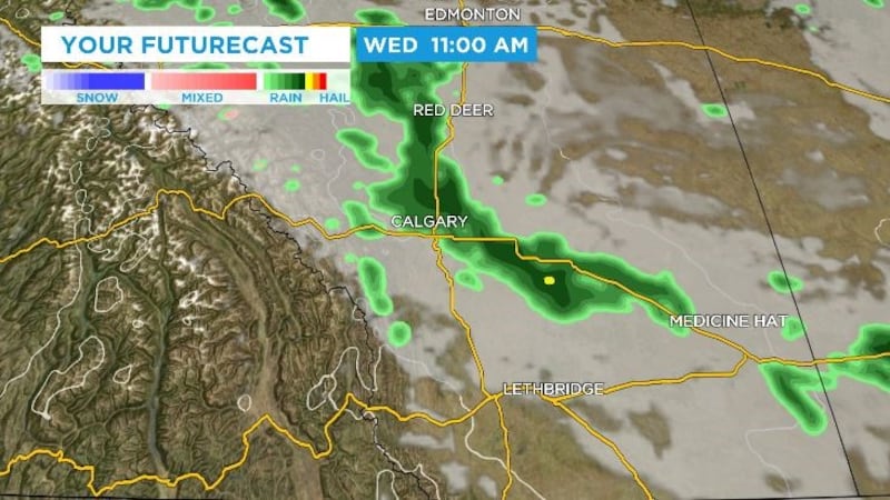 More thunderstorms possible Wednesday; weather not as severe as Tuesday
