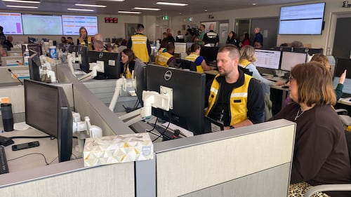 Provincial Emergency Coordination Centre in Edmonton on Mar. 26, 2026. (Miriam Valdes-Carletti/CTV News Edmonton)