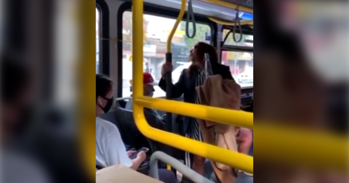 Transit police investigating video of maskless woman spitting on bus ...