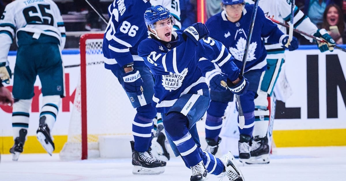 Gavin McKenna scores and the Maple Leafs end a 3-game slide with 3-1 win ...