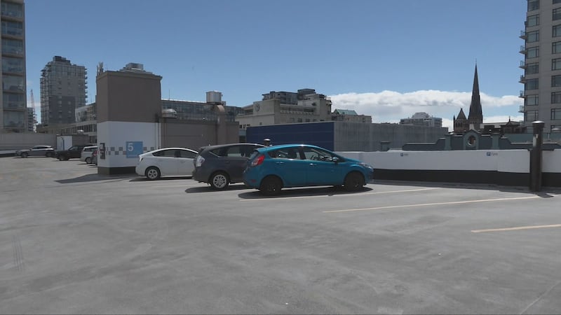 Victoria firefighters seek parking solution as city explores community garden atop parkade